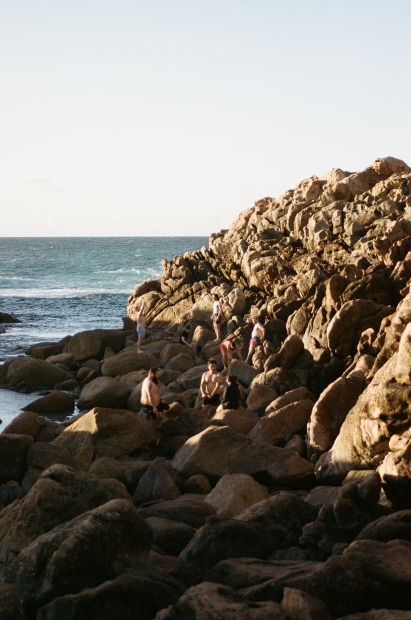 Rock and water