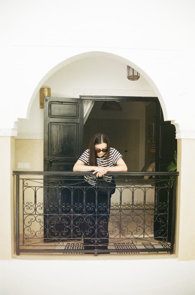 Riad balcony