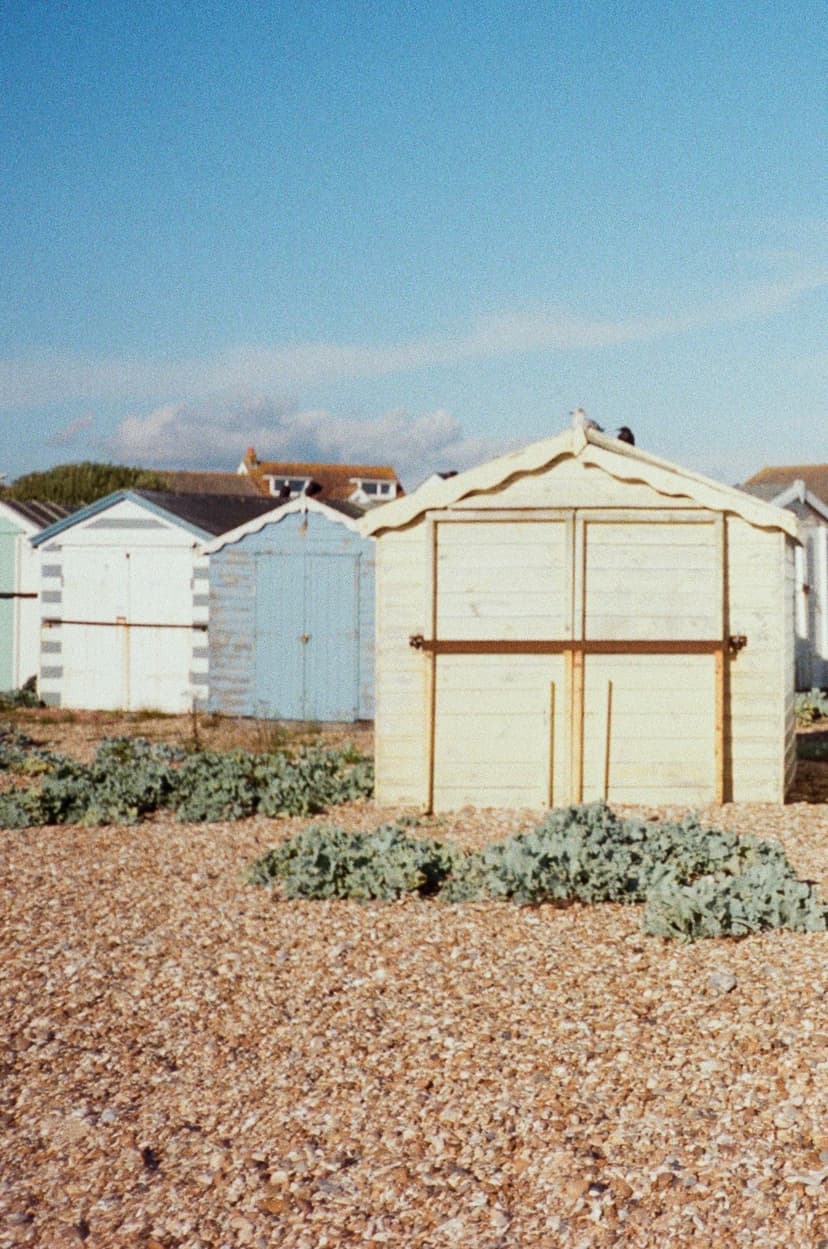 Beach huts